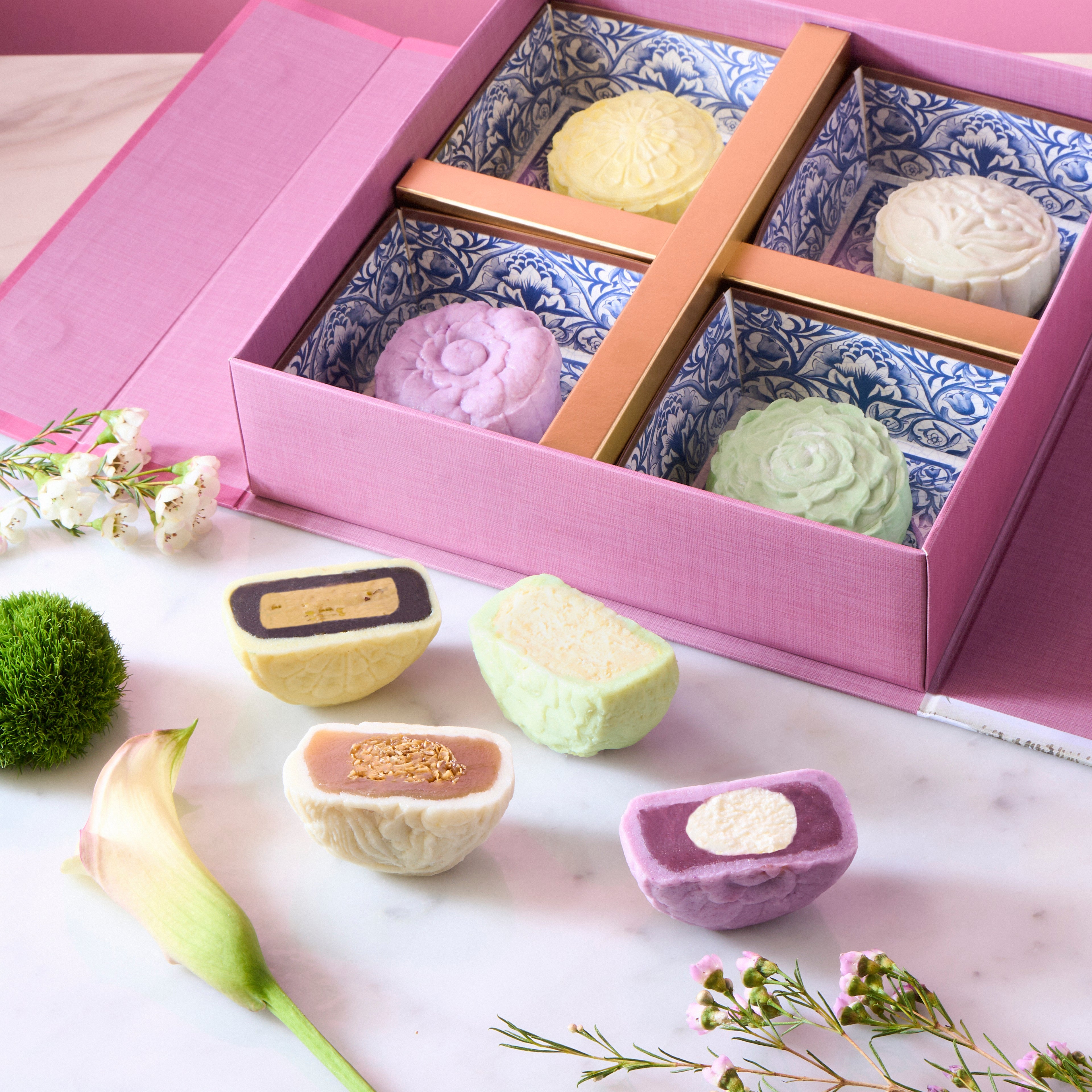 All Things Delicious Snowskin Mooncakes (V)