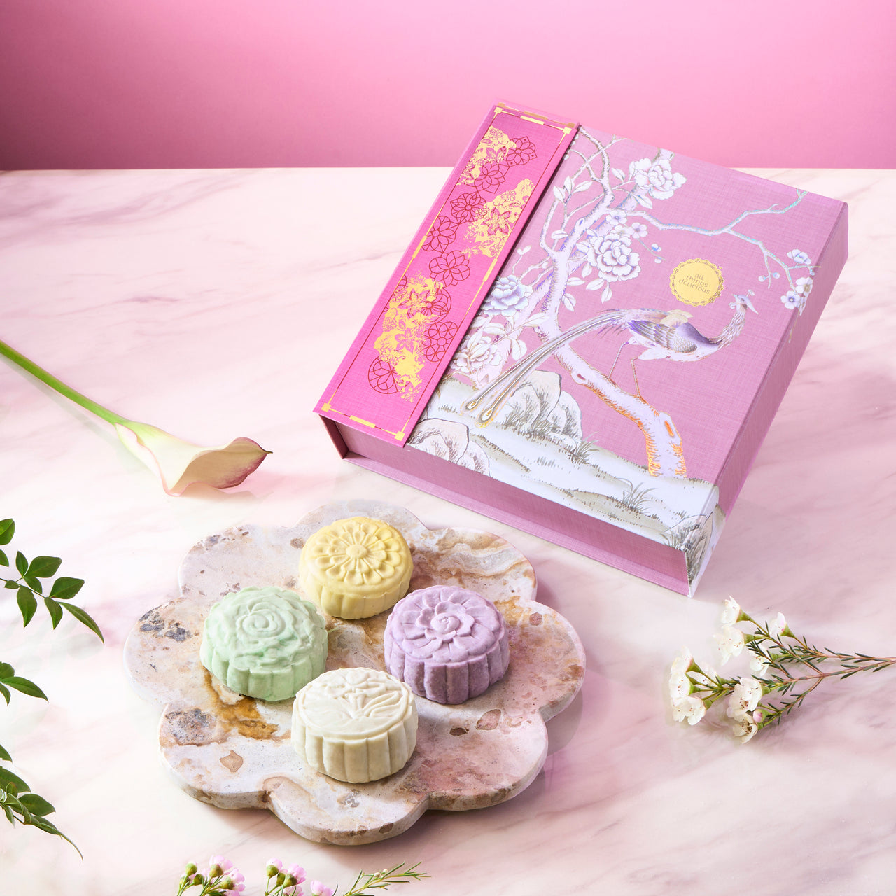 All Things Delicious Snowskin Mooncakes (V)