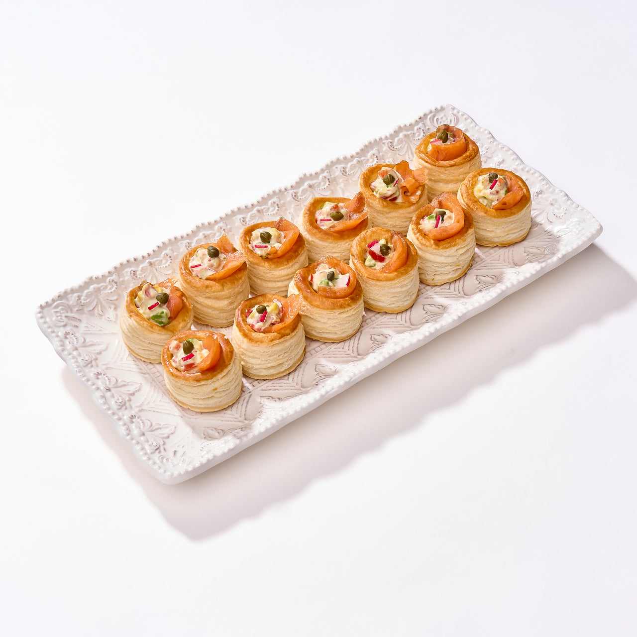 Smoked Salmon & Avocado Vol-au-Vents