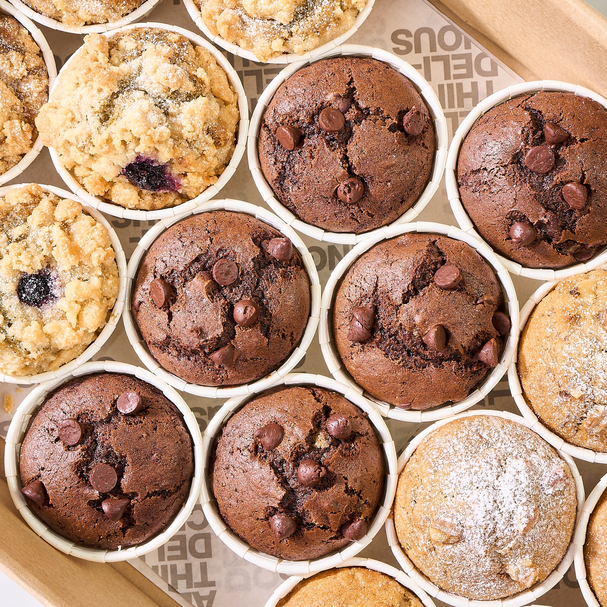 Muffin Party Box (Box of 18)