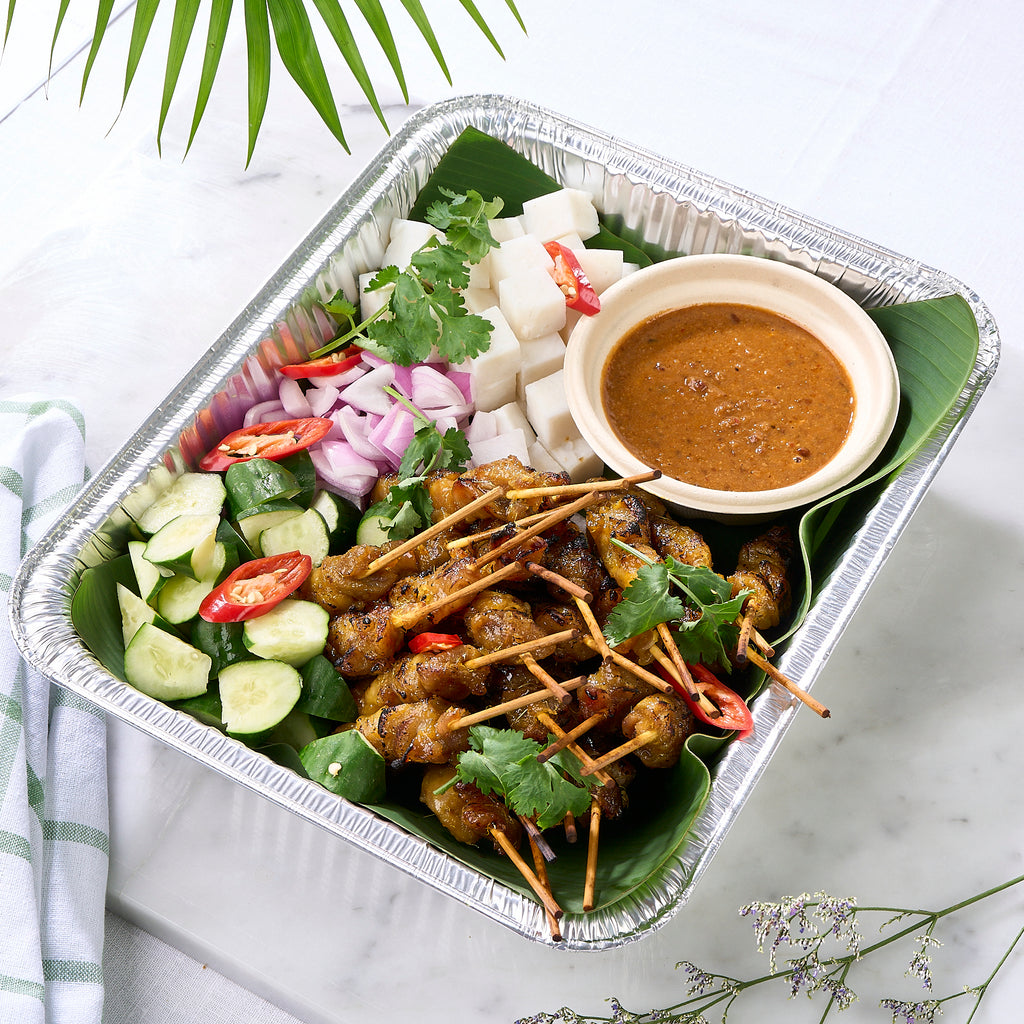 Chicken Satay Platter (For 10-12 Persons)