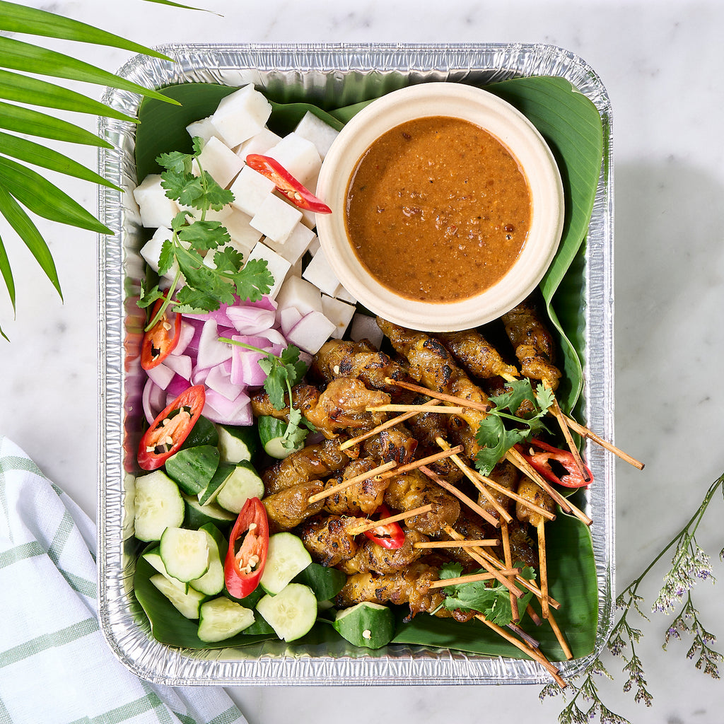 Chicken Satay Platter (For 10-12 Persons)