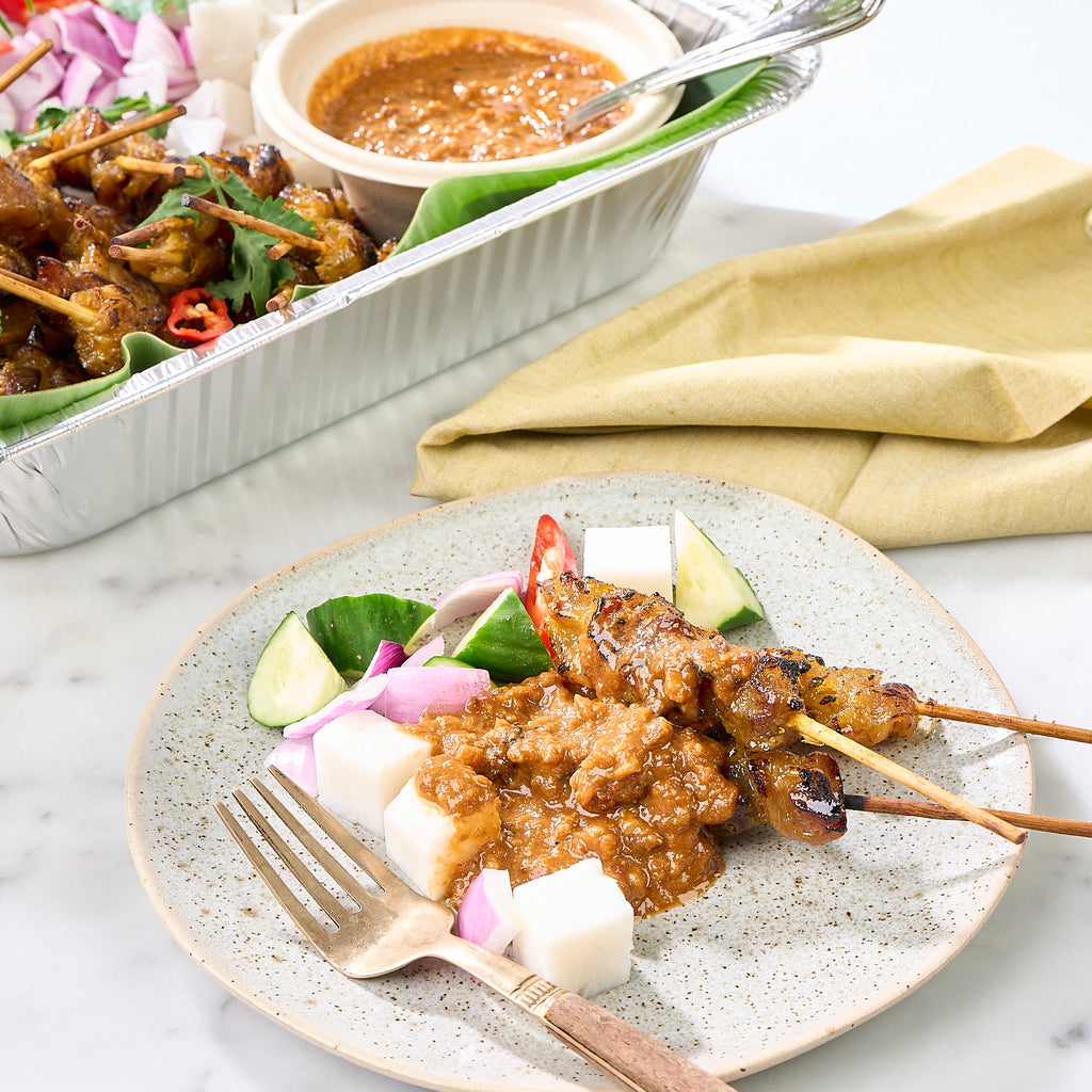 Chicken Satay Platter (For 10-12 Persons)