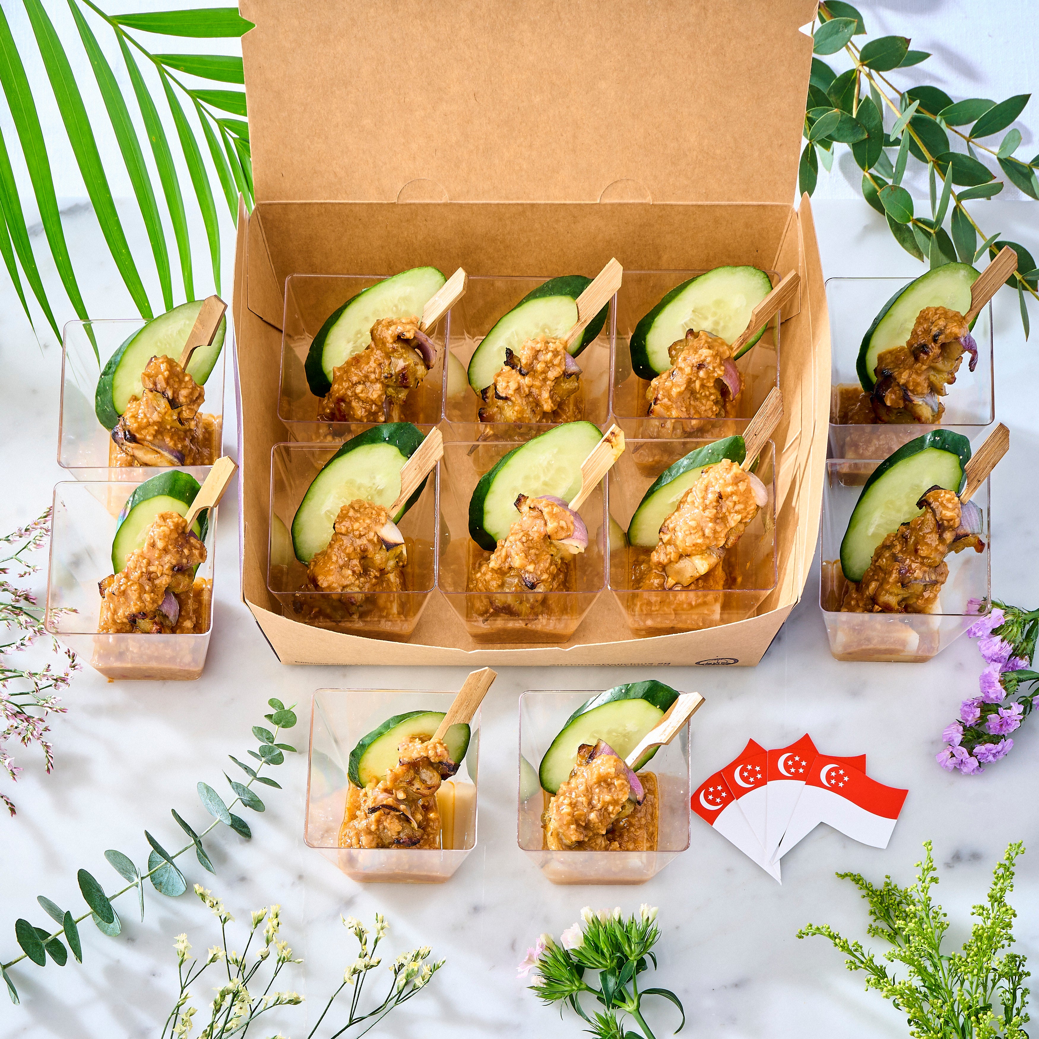 Chicken Satay - in cups (Box of 12)