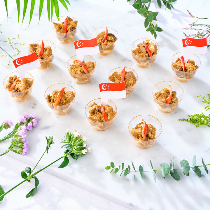 Canapés - Mushroom Rendang - in cups (V) (Box of 12)