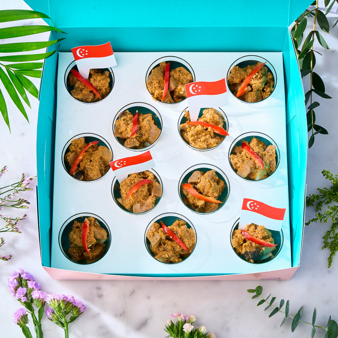 Canapés - Mushroom Rendang - in cups (V) (Box of 12)