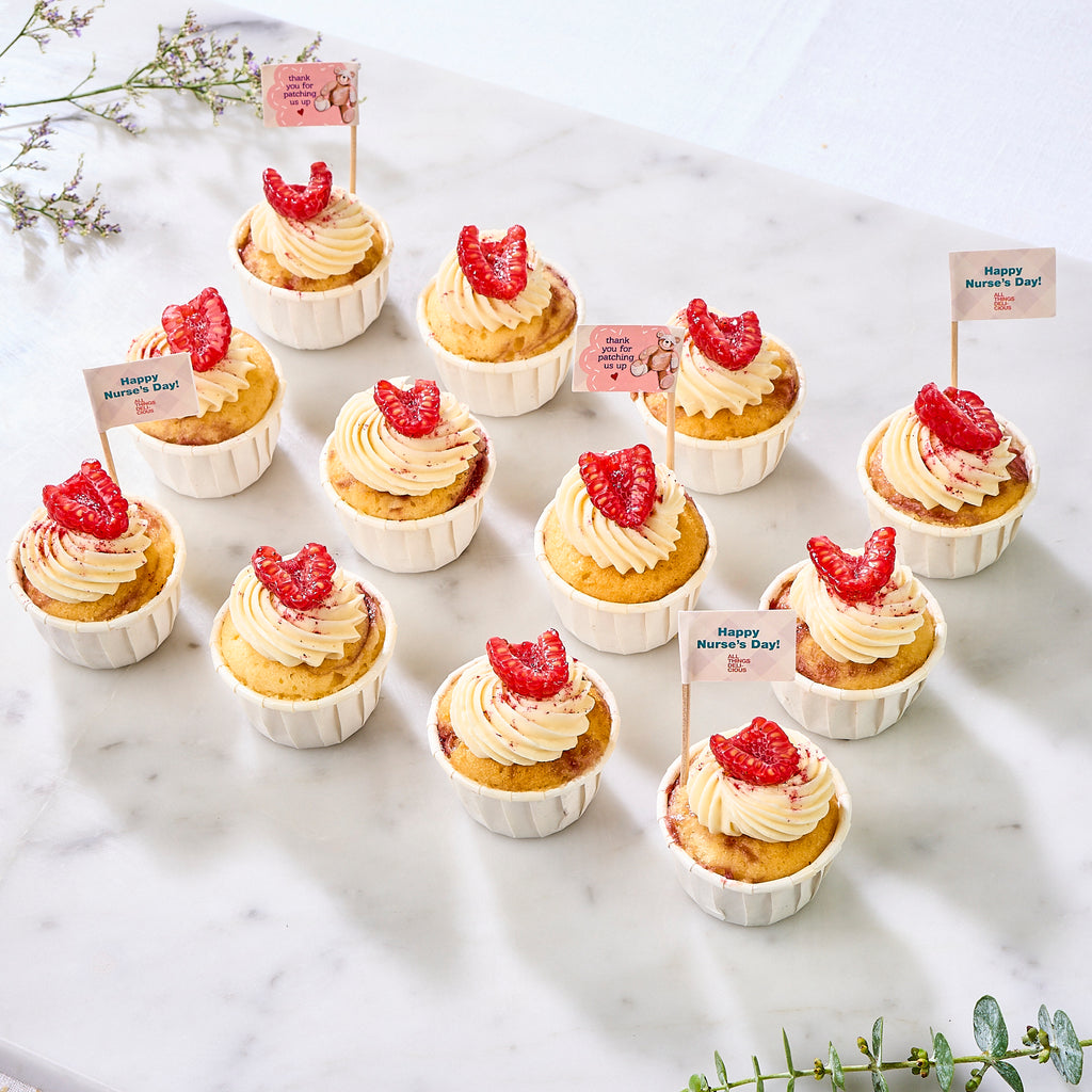 Nurses' Day: Mini Cupcakes (Box of 12)