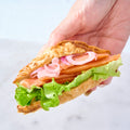 Petite Croissant Sandwich - Smoked Salmon