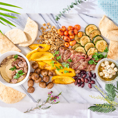 ATD Mezze Platter: a festive spread!