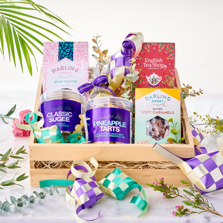 Raya Delight Hamper Basket – All Things Delicious