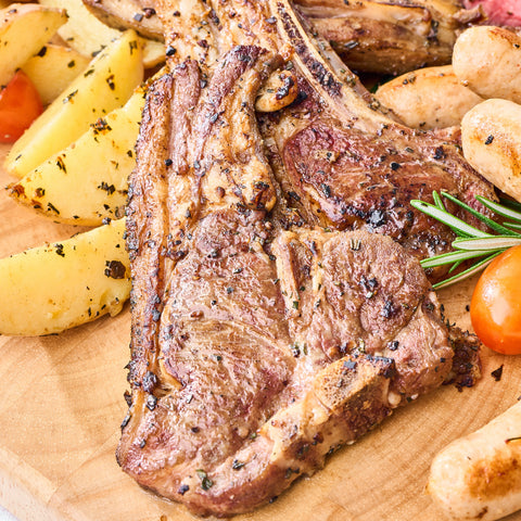 Perfectly grilled tender lamp chop