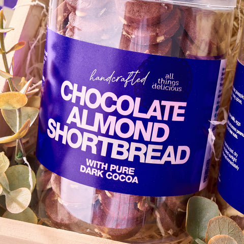 Chocolate Almond Shortbread