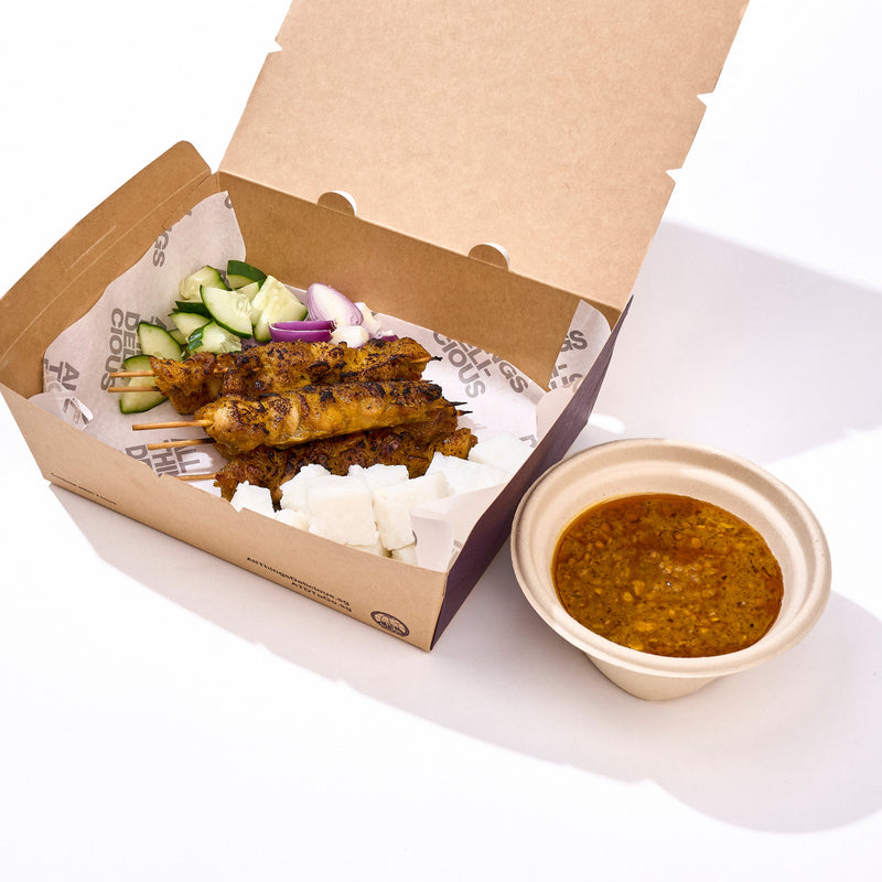 Nasi Minyak Platter - The Double Delight