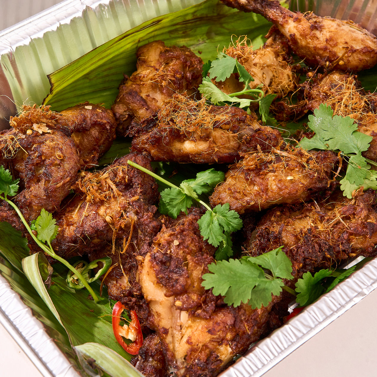Ayam Goreng Berempah Tray