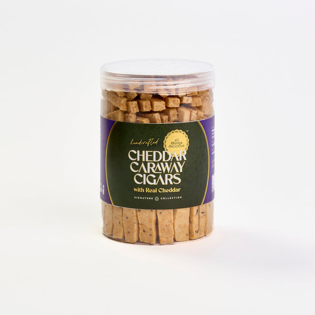 Cheddar Caraway Cigars