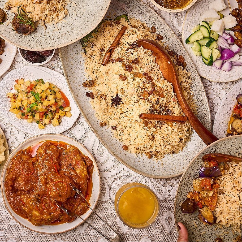 Nasi Minyak Platter - The Double Delight