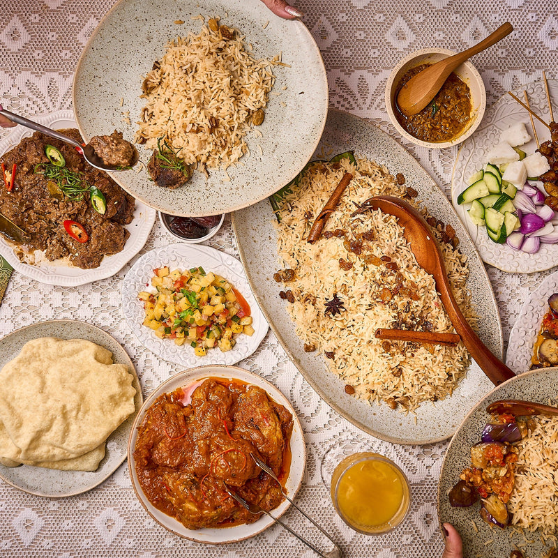 Nasi Minyak Platter - The Double Delight