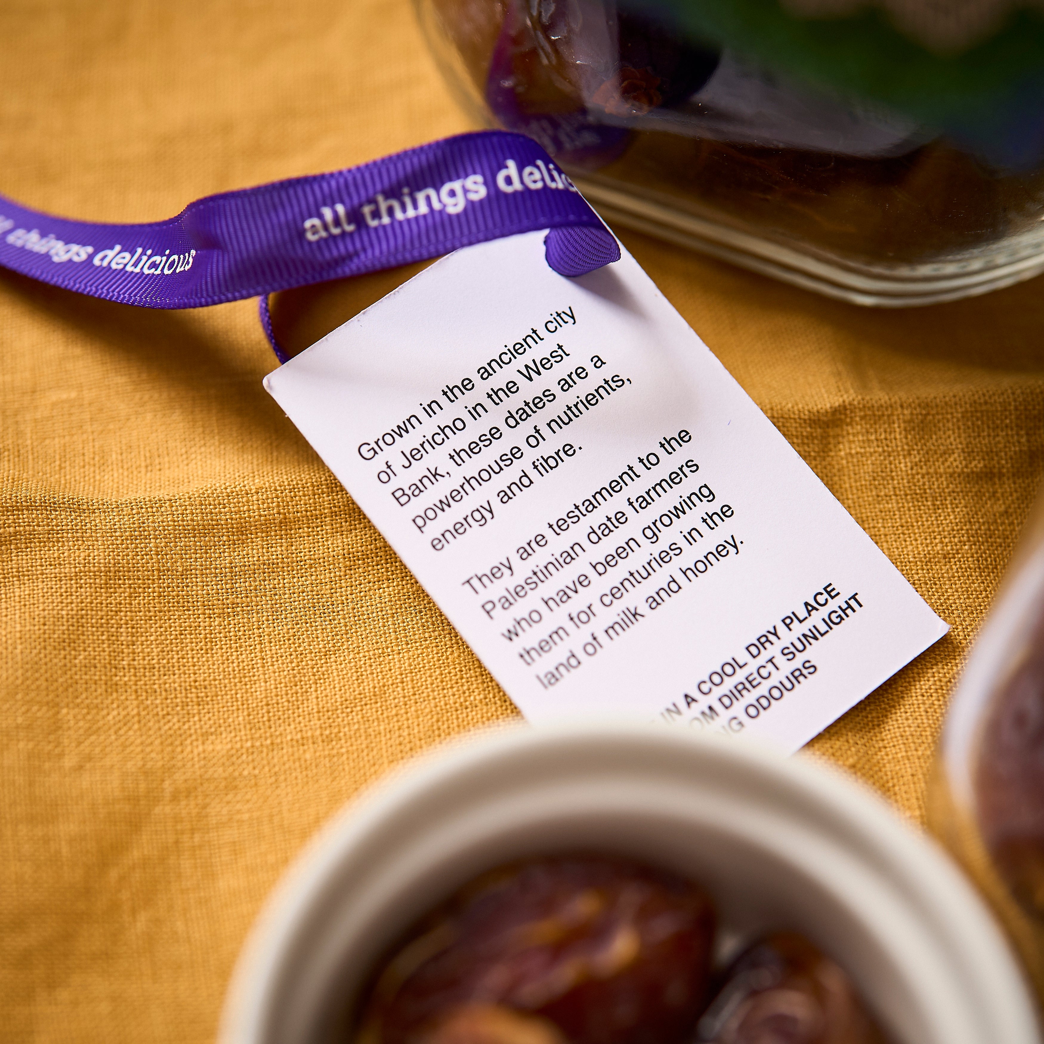 Palestinian Medjoul Dates - Large Glass Jar (GF)