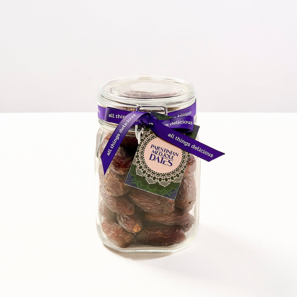 Palestinian Medjoul Dates - Large Glass Jar (GF)