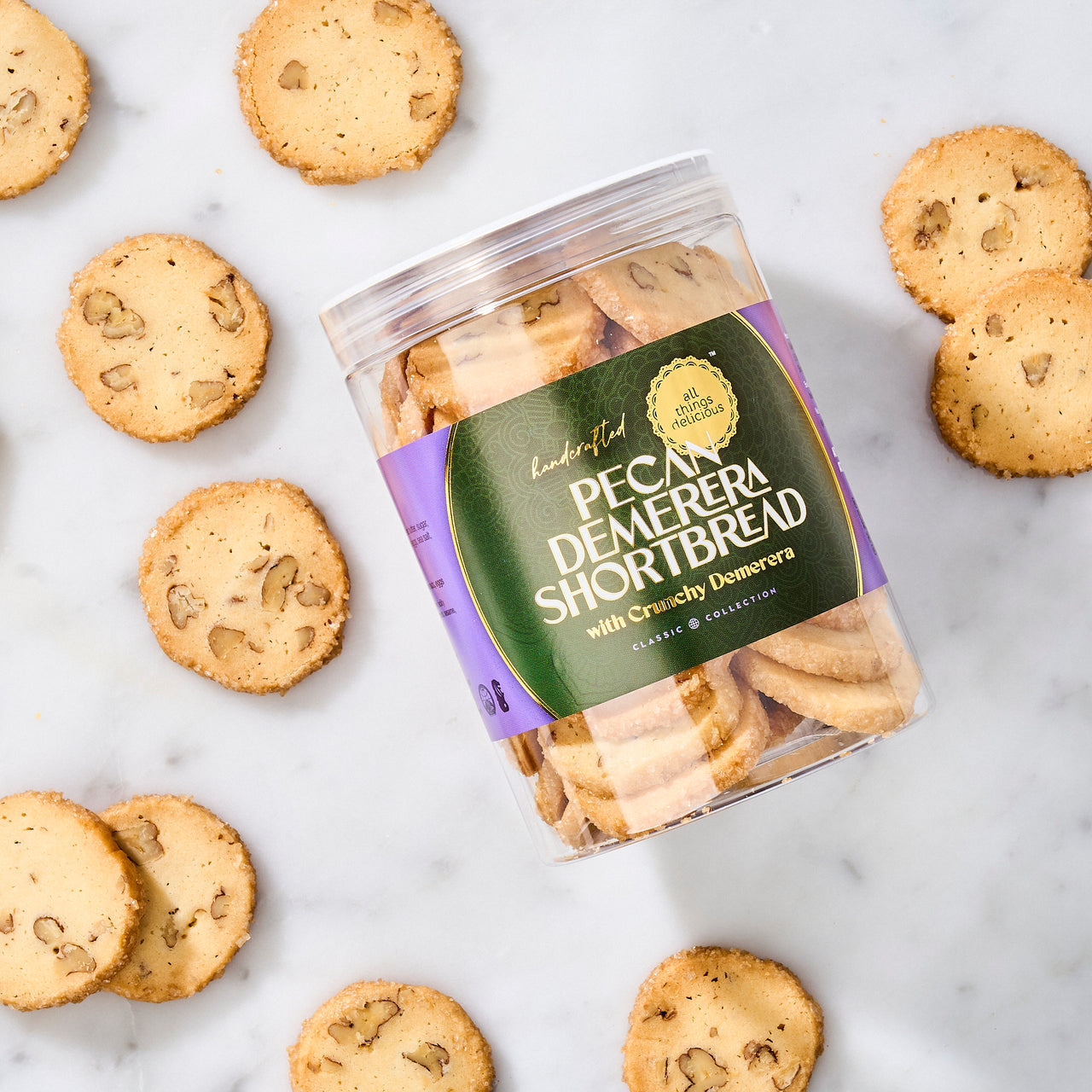 Pecan Demerera Cookies
