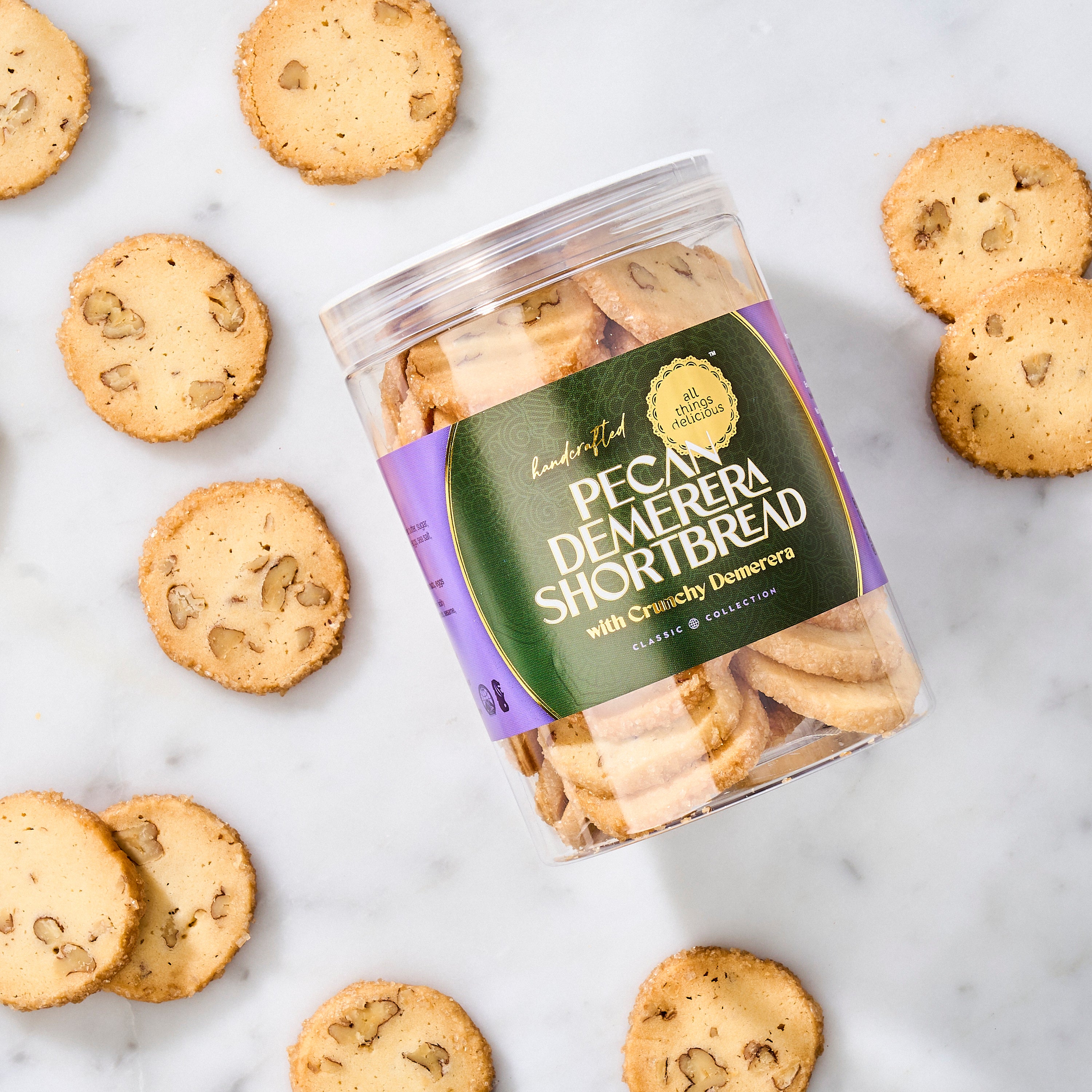 Pecan Demerera Cookies