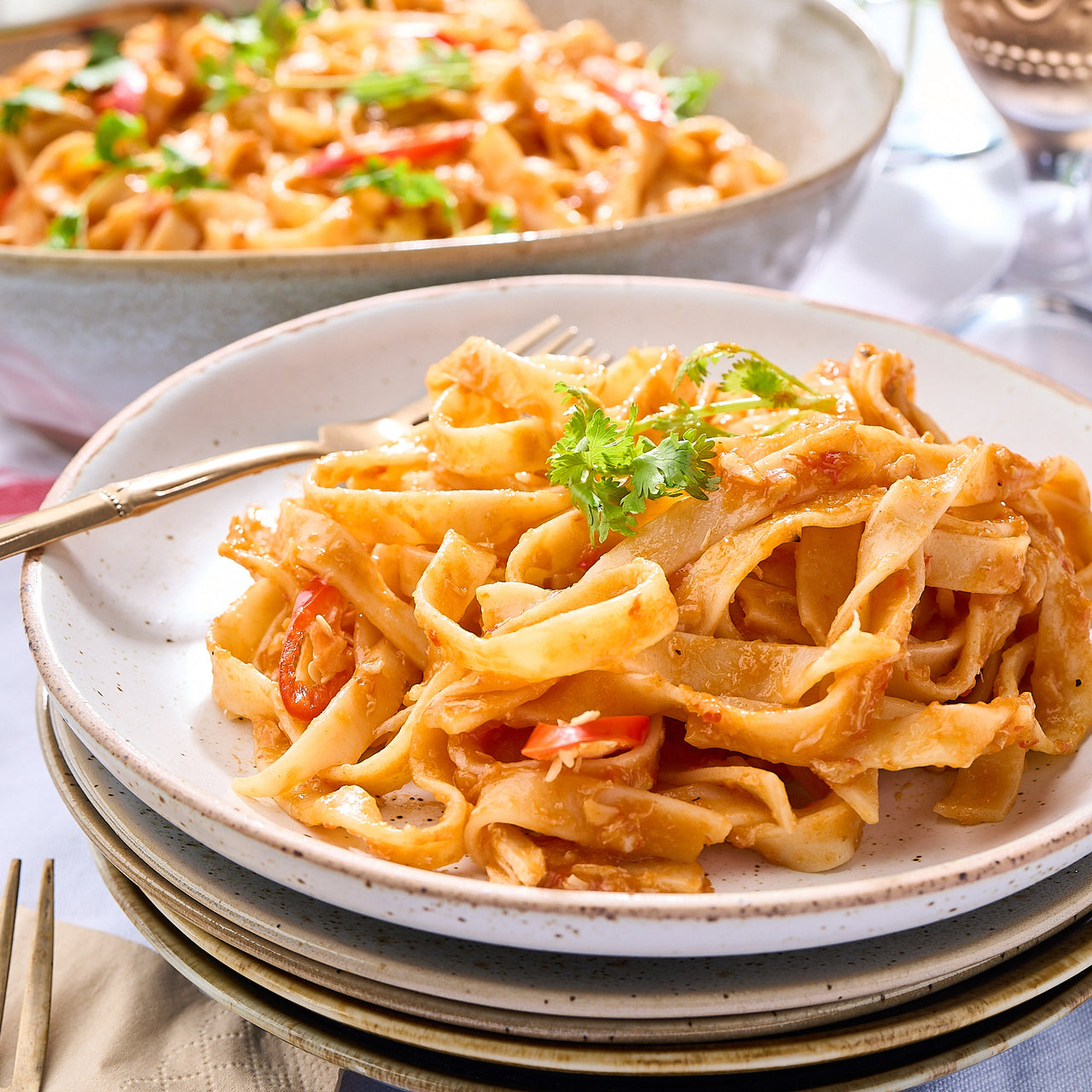 Singapore Chilli Crab Pasta Tray