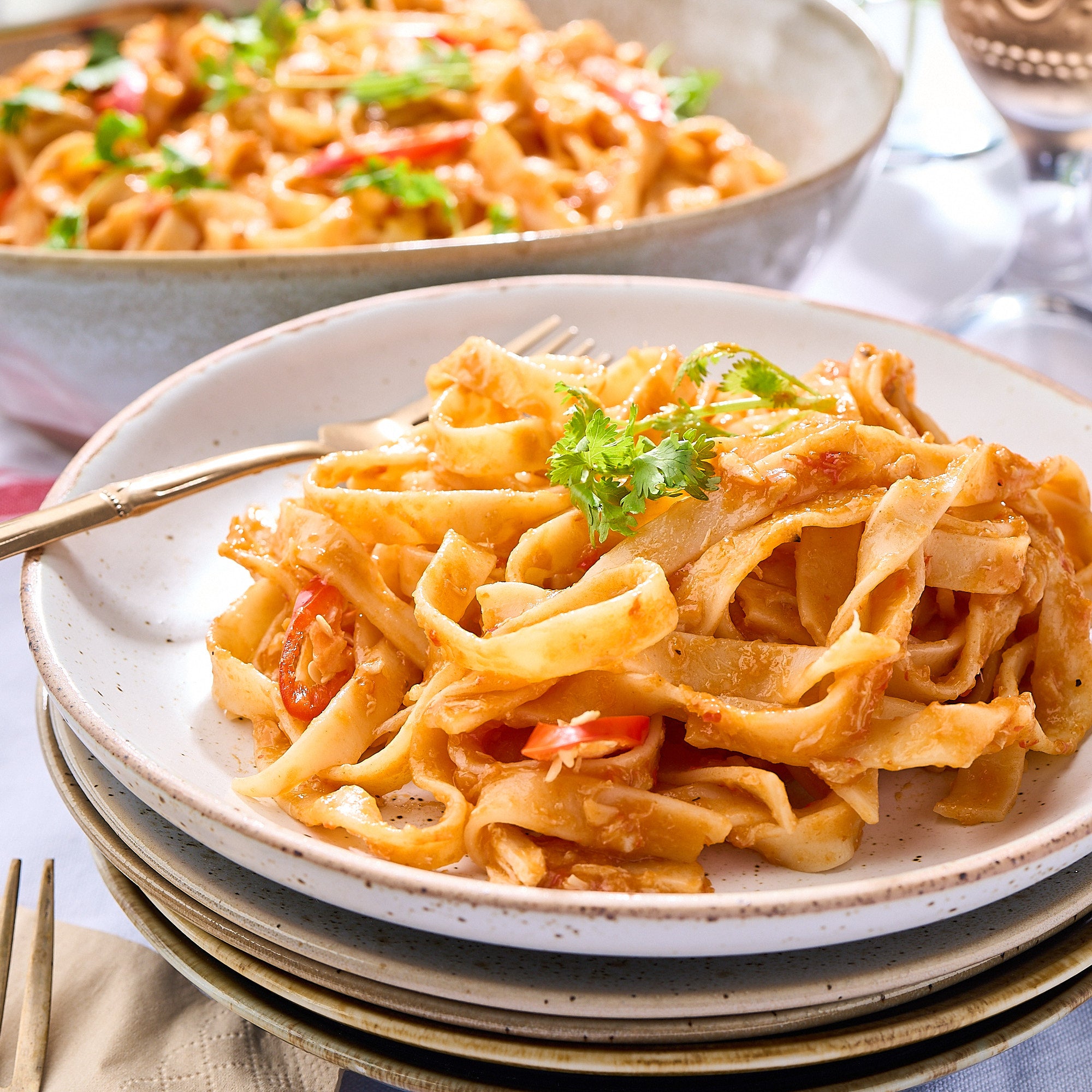 Singapore Chilli Crab Pasta Tray