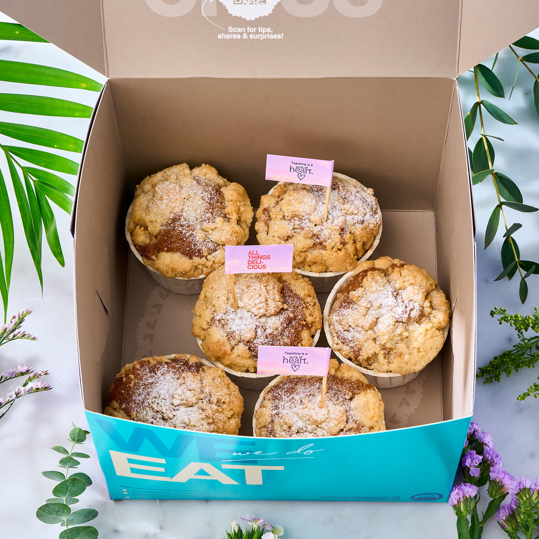 Teachers' Day: Muffins (Box of 6)