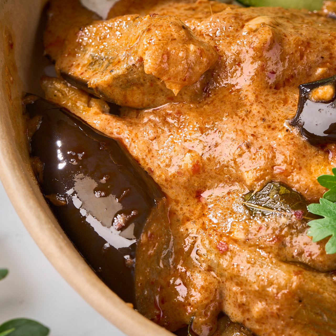 Thai Red Curry Fish Rice Bowl
