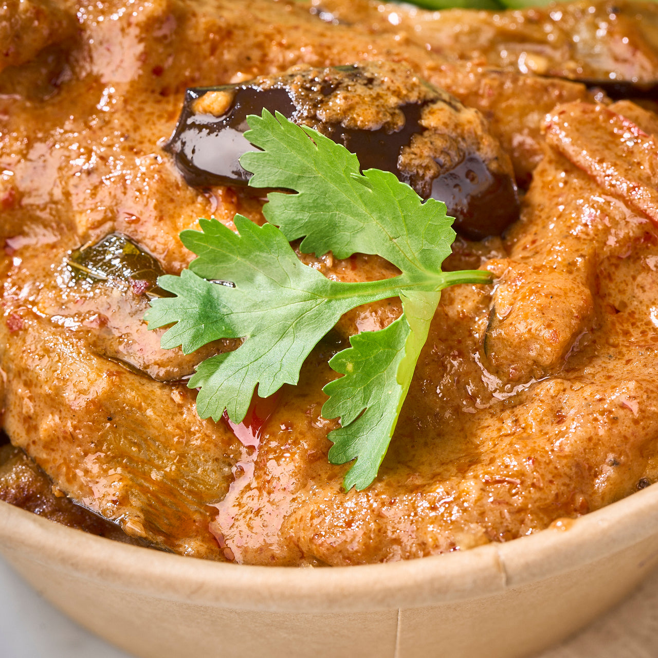 Thai Red Curry Fish Rice Bowl