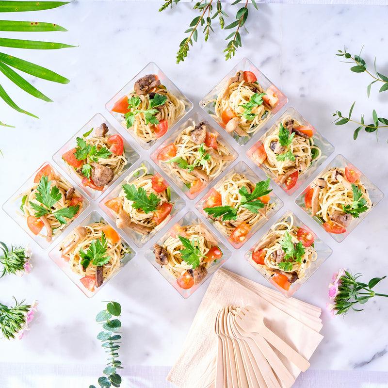 Cold Truffle Angel Hair Pasta - In Cups (Box of 12) (Vegan)