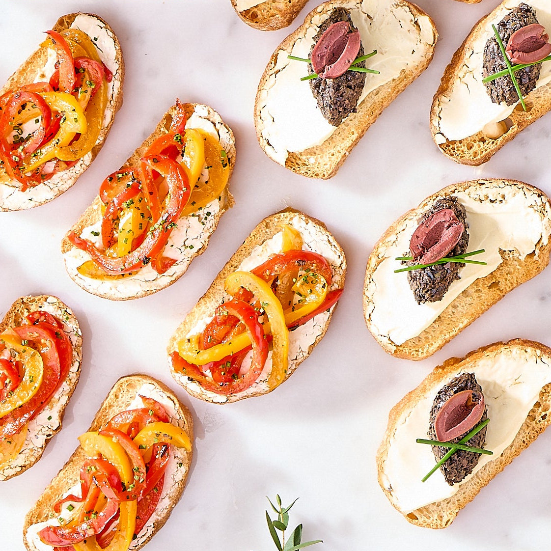 Vegetarian Canapés (box of 36)