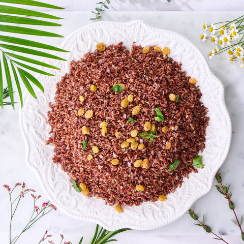 Brown Rice Pilaf Tray (GF) 🌱