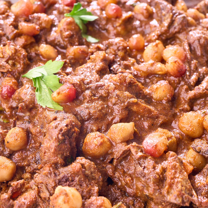 Moroccan Beef & Chickpea Stew