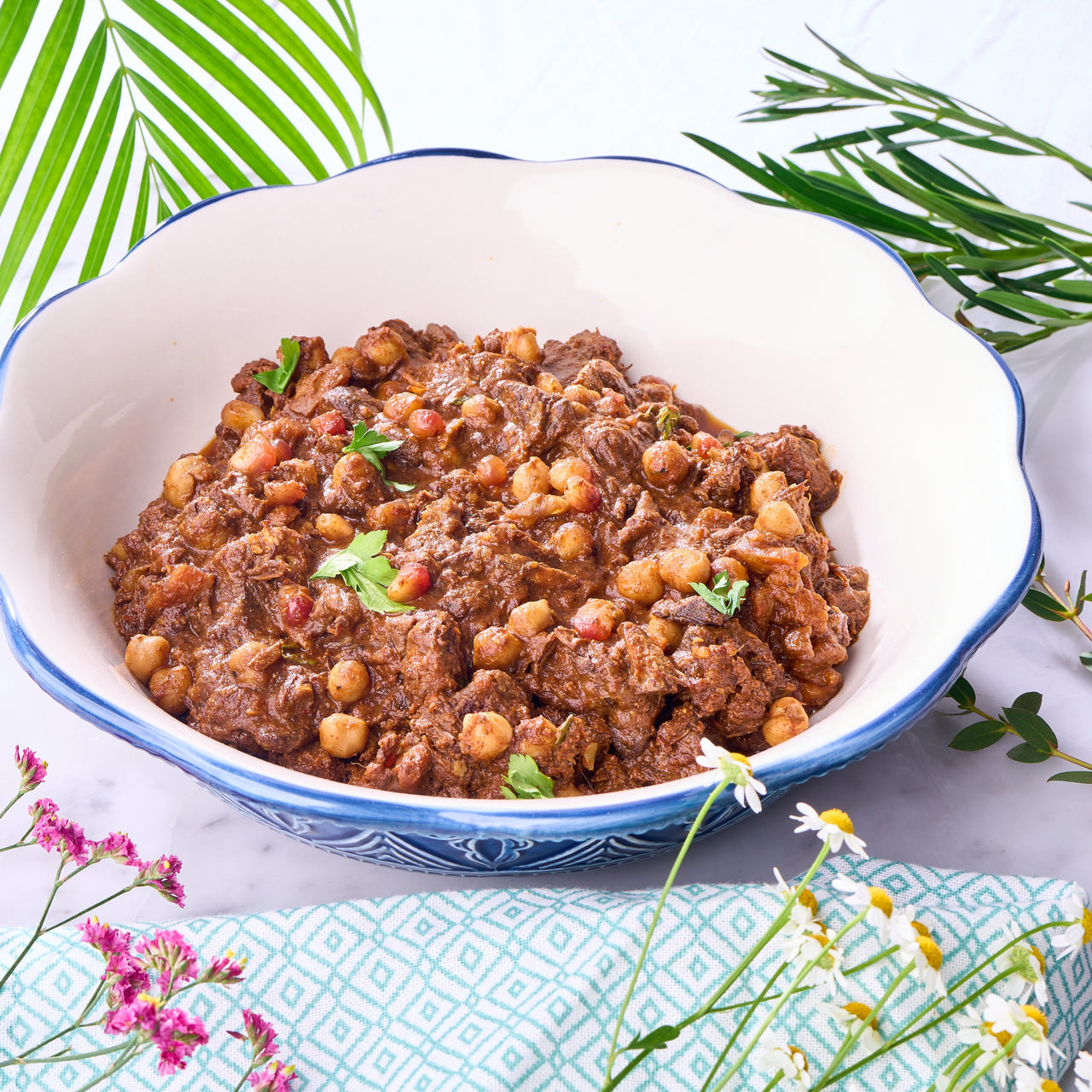 Moroccan Beef & Chickpea Stew