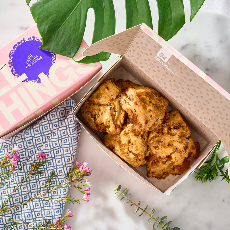 Caramel Date Scones (Box of 6)