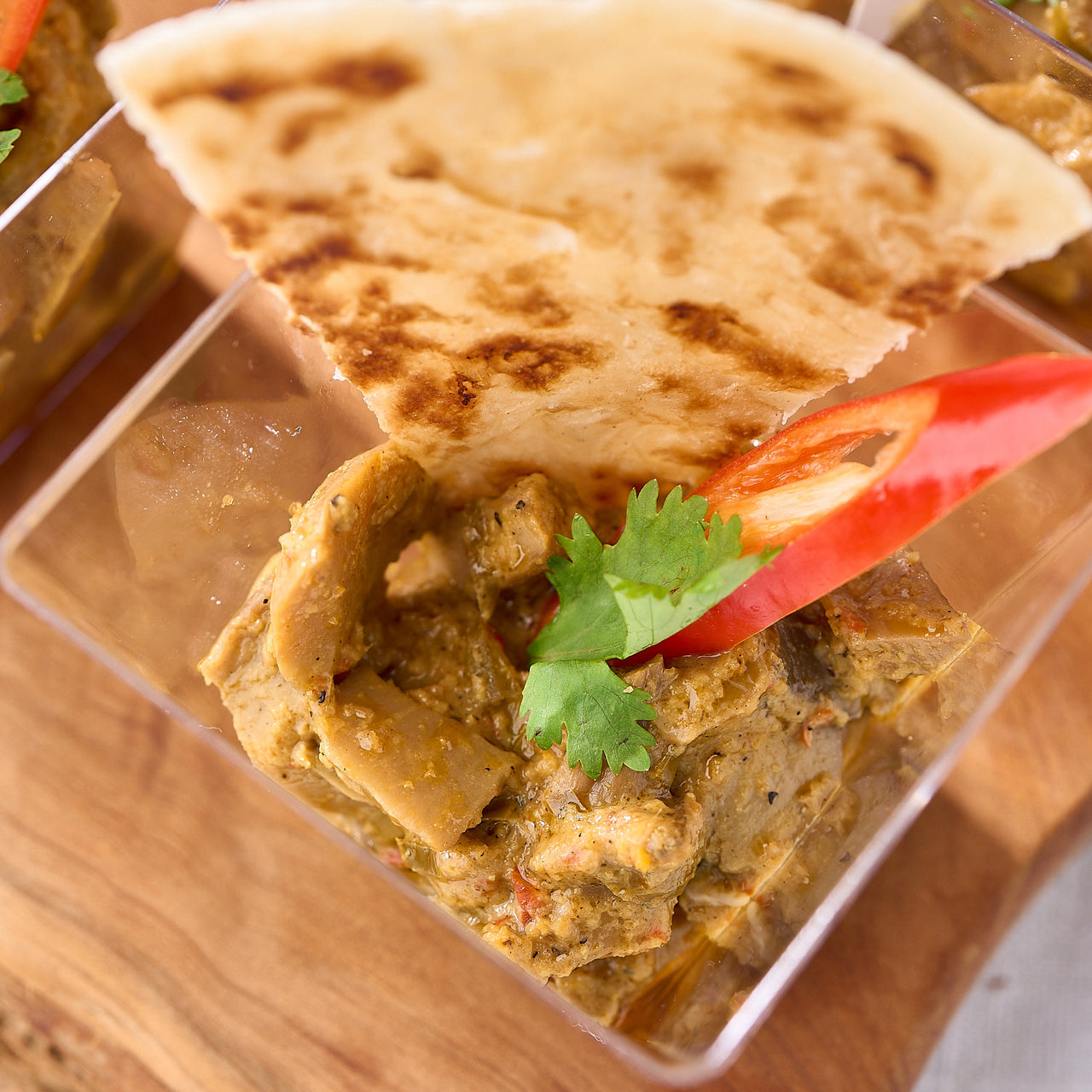 Wild Mushroom Rendang with Prata  |  Box of 12 (Vegan)  🌿