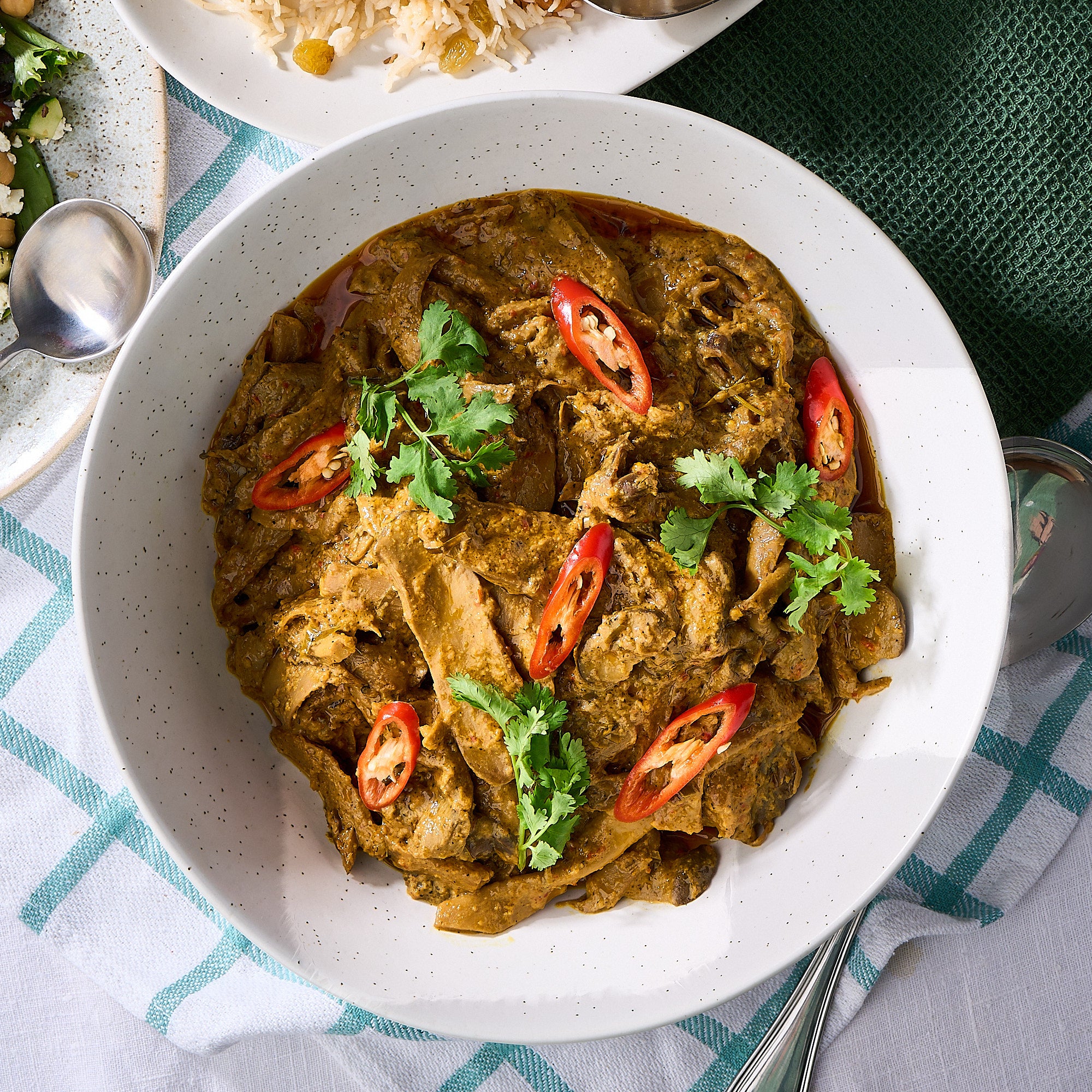 Wild Mushroom Rendang Tray 🌿  | Vegan