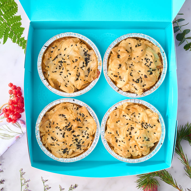 Curried Lamb & Potato Pies (Box of 4s)