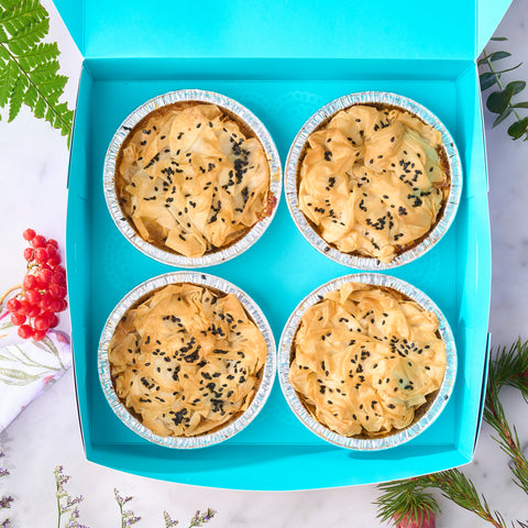 Box with 4 Curried Lamb Potato Pies