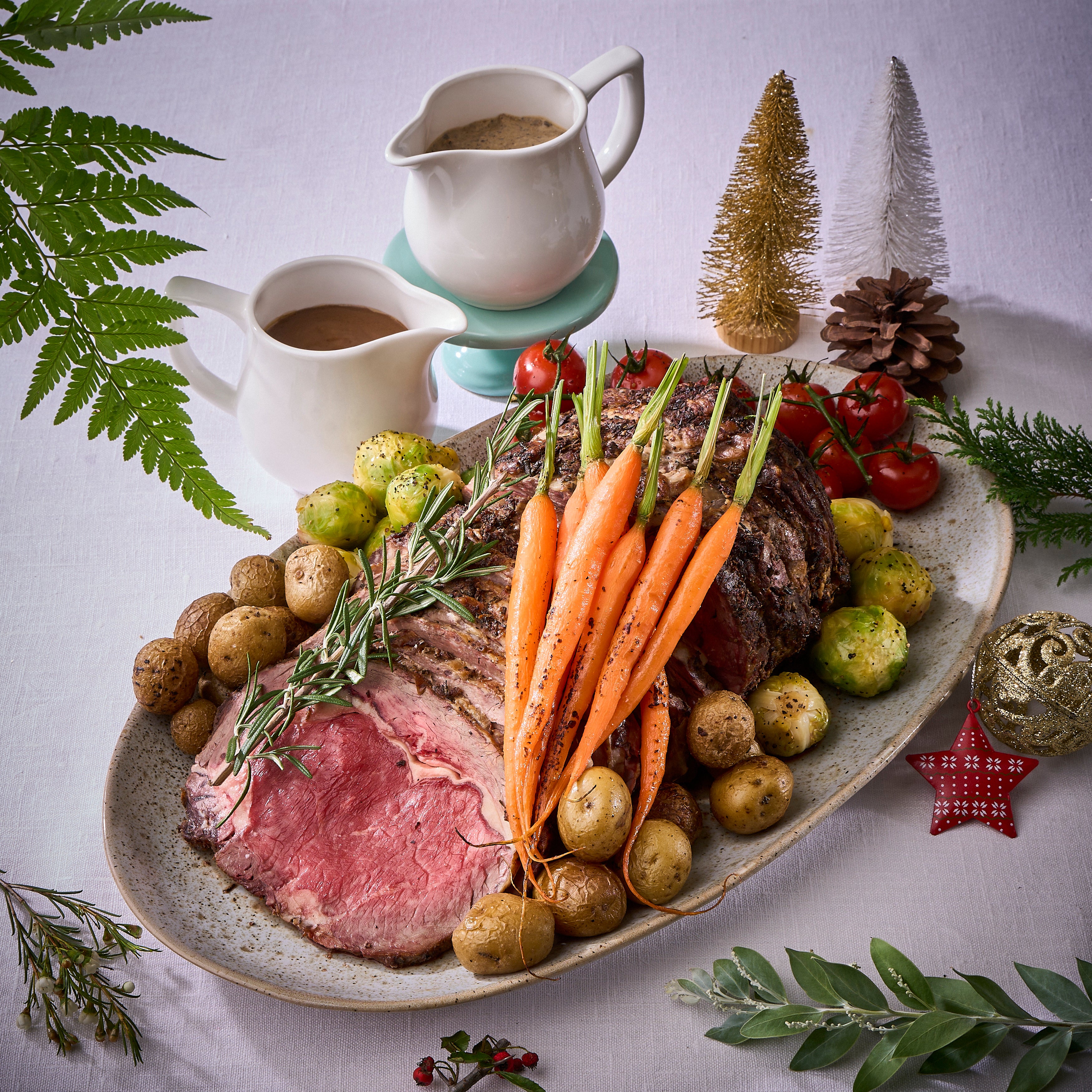 Roast Beef with the Works