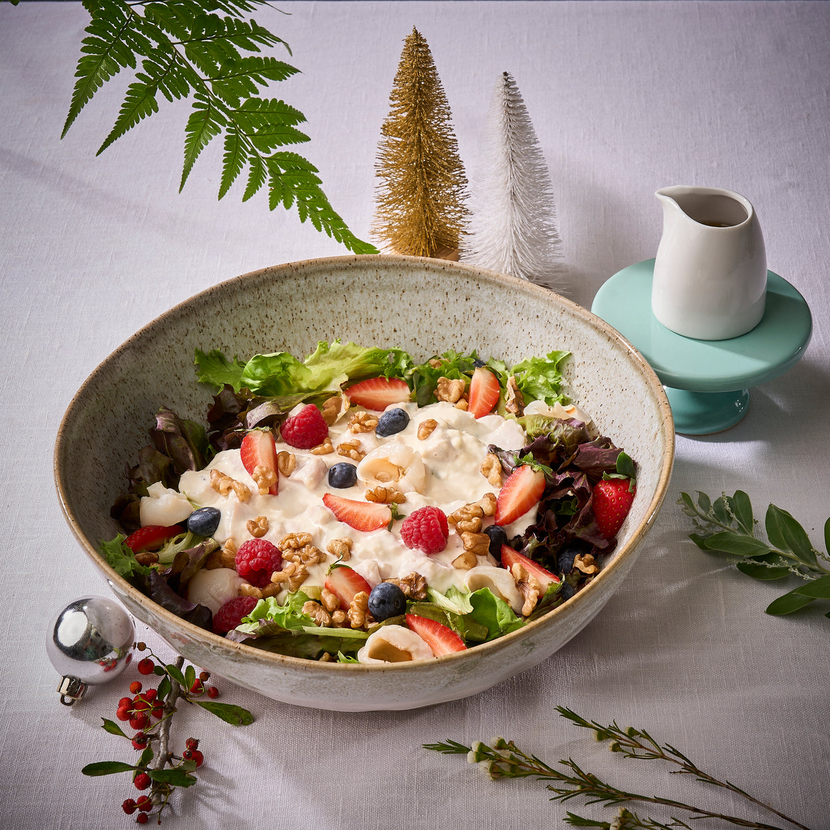 Lychee Turkey Cocktail Salad Tray