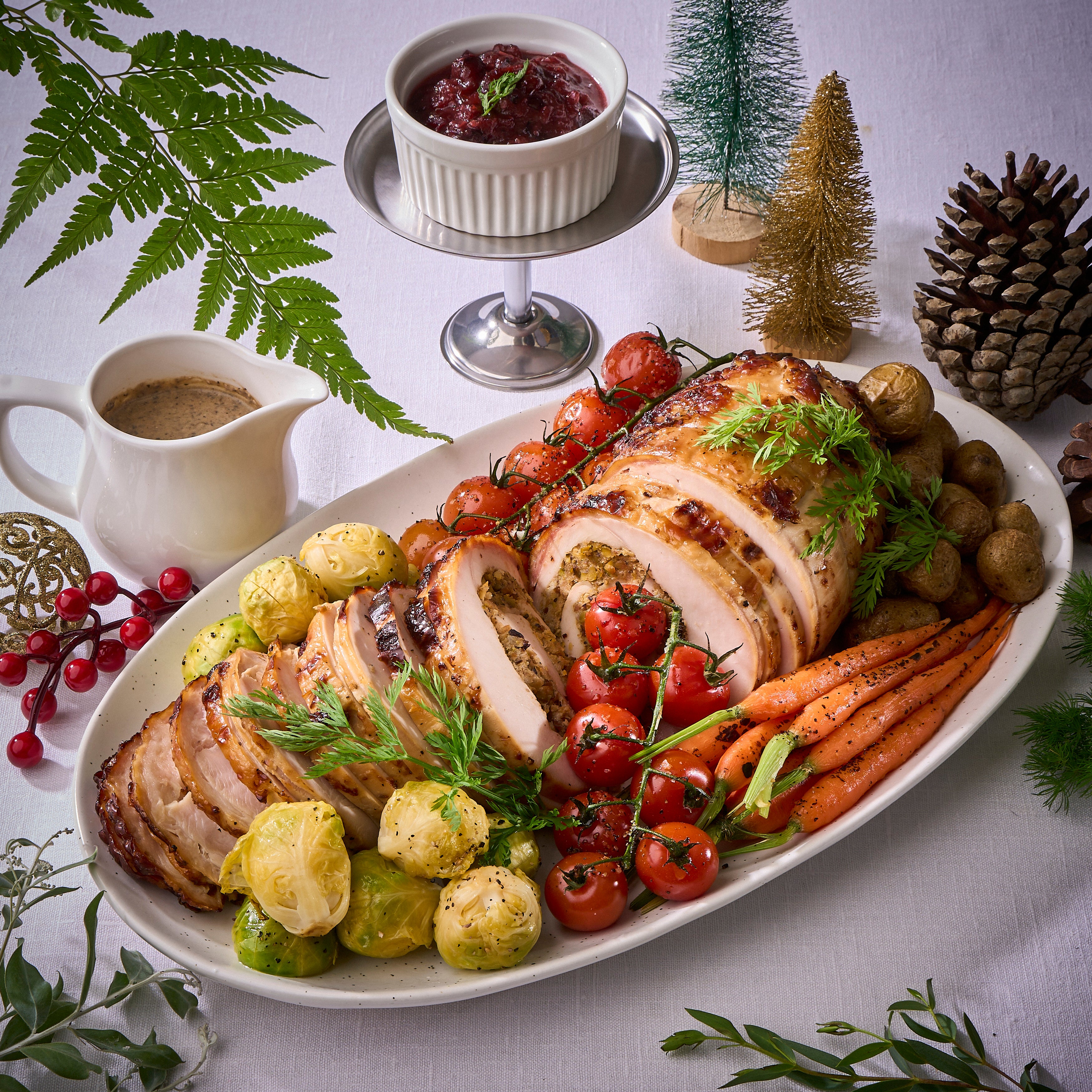 Roast Turkey Roulade