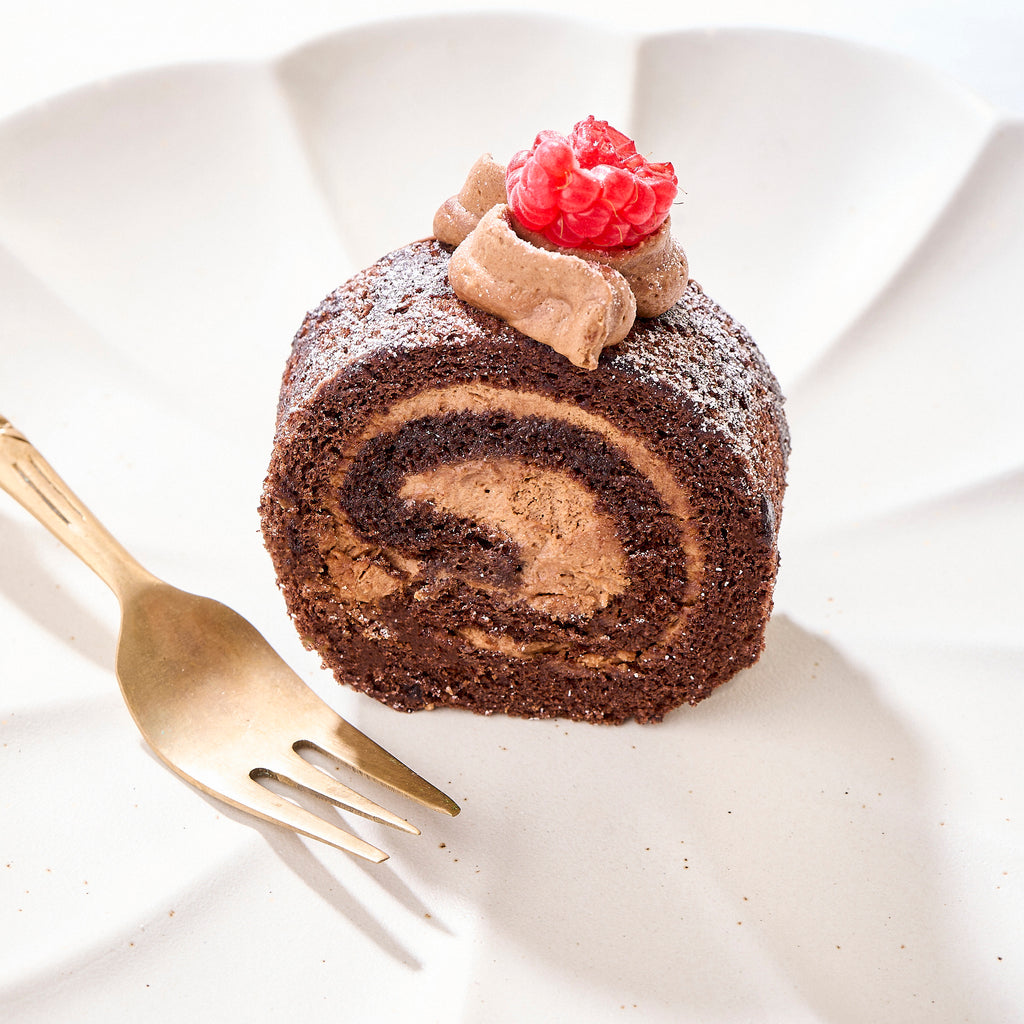 Mini Chocolate Cremeux Log Cake (Box of 12)