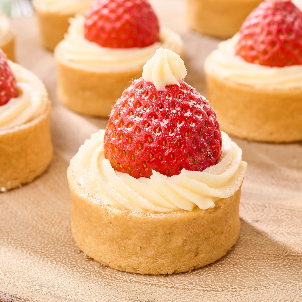 Mini Santa Hat Fruit Tart (Box of 12)