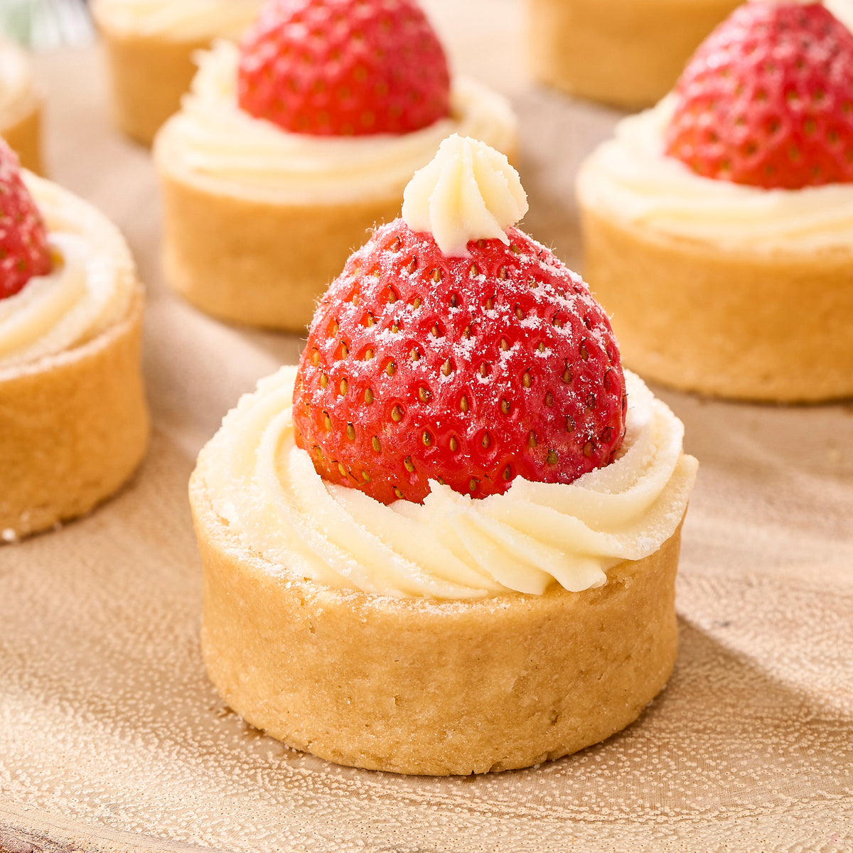Mini Santa Hat Fruit Tart (Box of 12)