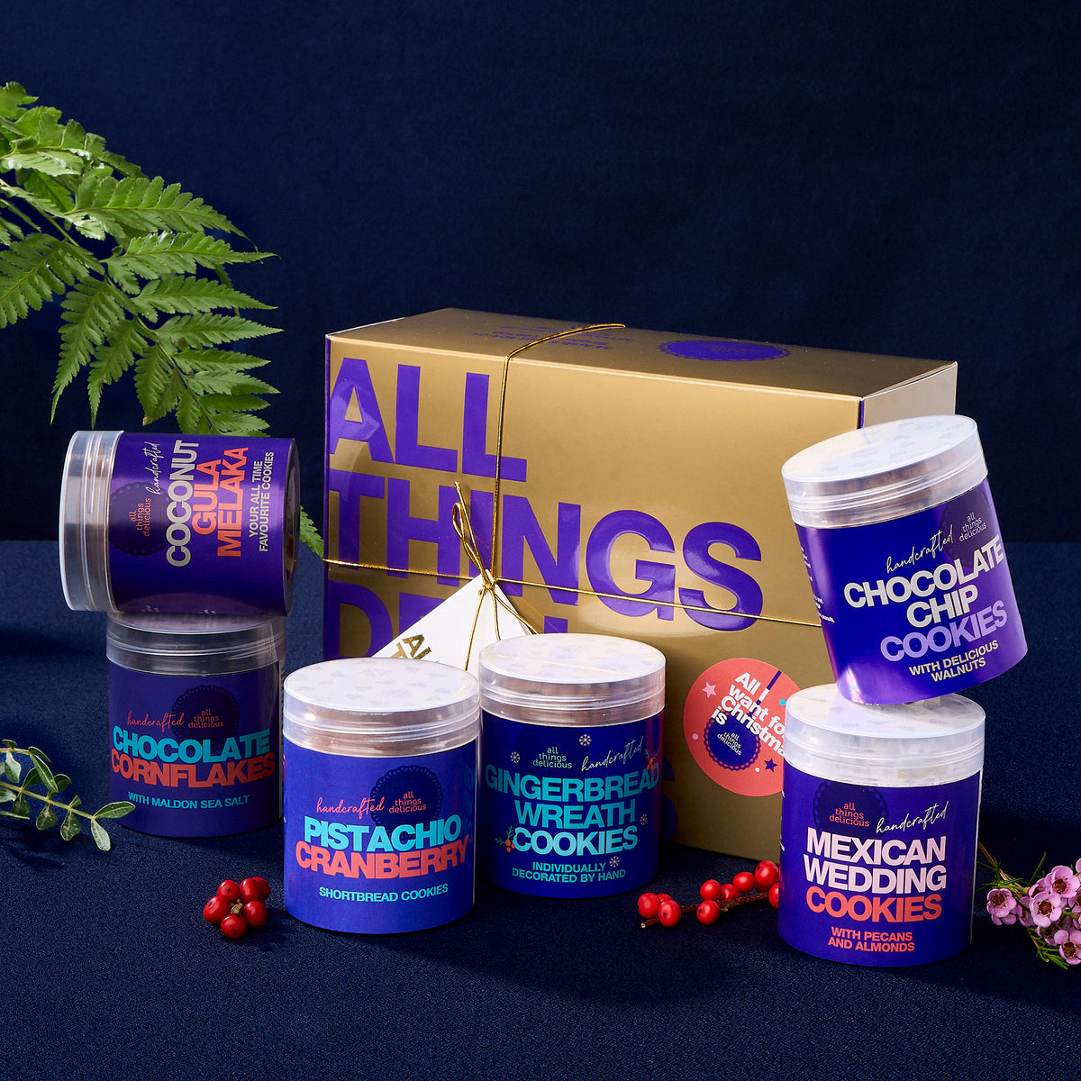 Holly Gift Box