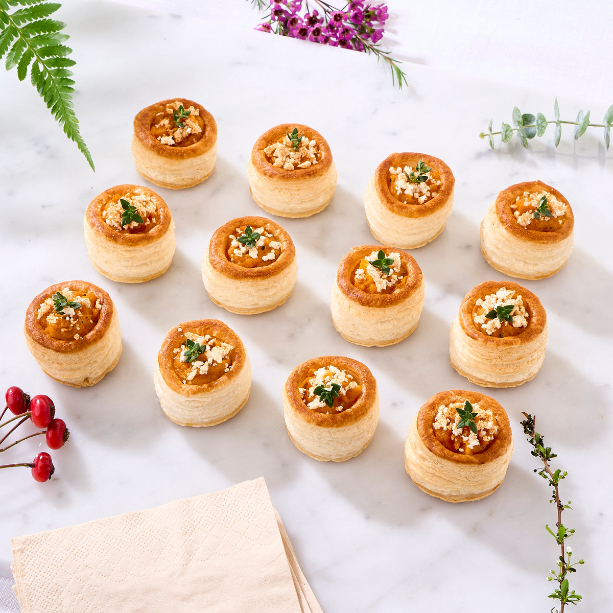 Christmas Edition Canapés (Box of 12)
