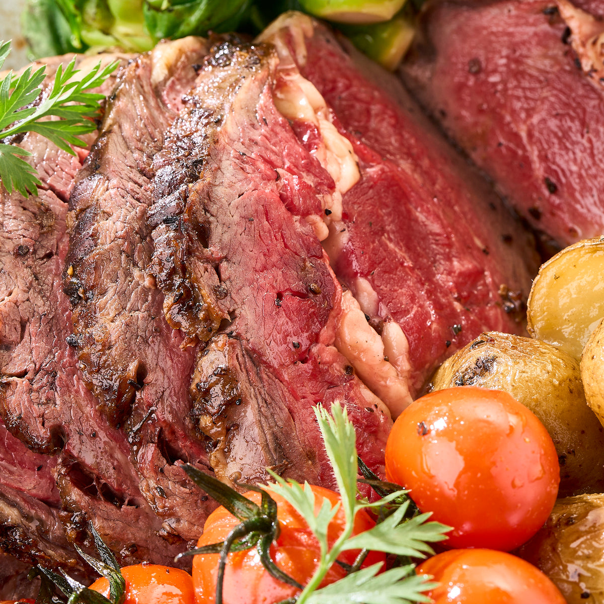 Roast Beef with the Works