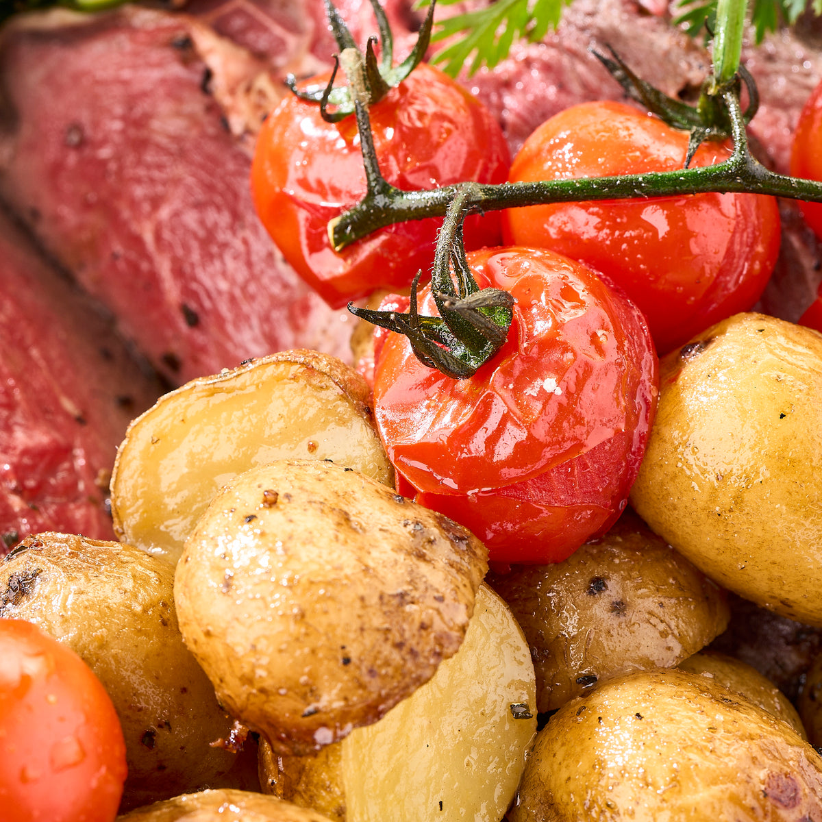 Roast Beef with the Works